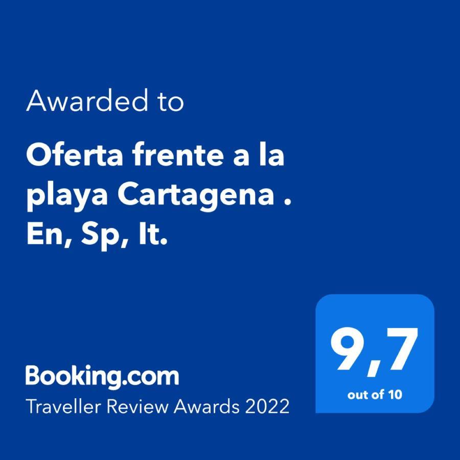 Apartmán Oferta Frente A La Playa Cartagena . En, Sp, It. Exteriér fotografie